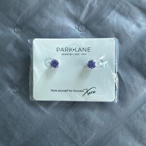 Park Lane Purple stud Earrings